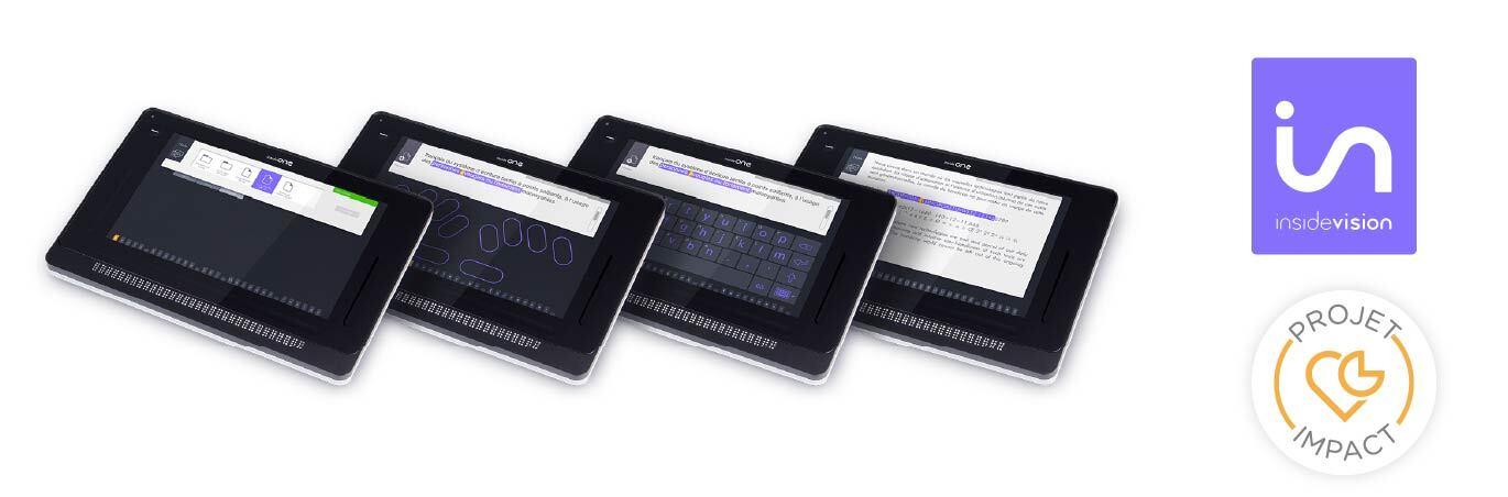 InsideVision Tablette tactile braille